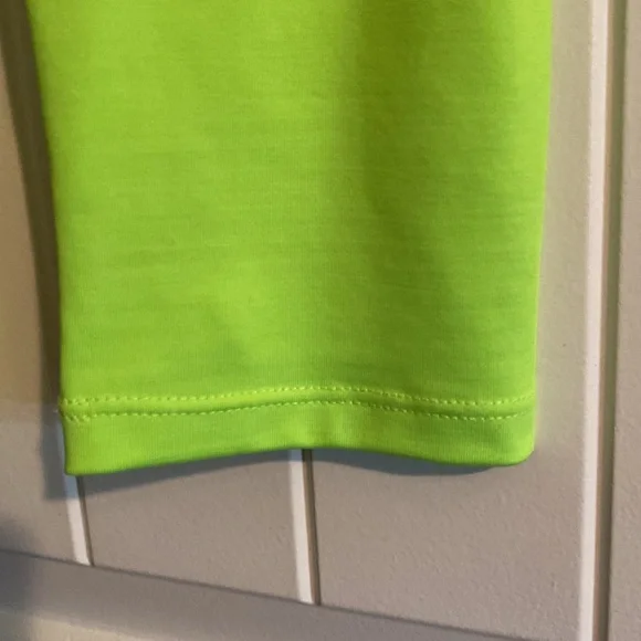 Kids Tights NEON Green Yellow - Picture 3 of 5